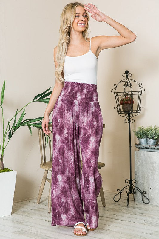 Wide Leg Pants With Pockets