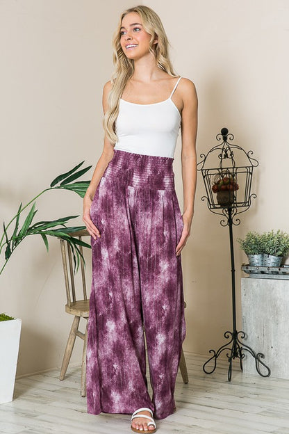 Wide Leg Pants With Pockets